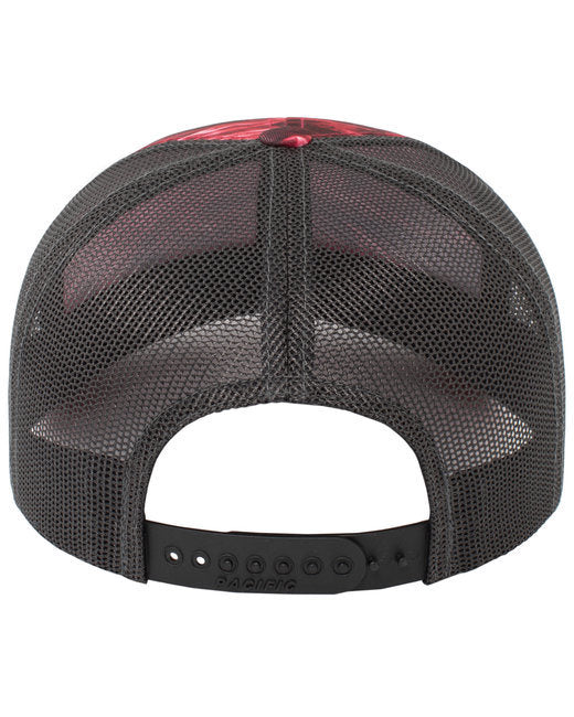 Pacific Headwear 107C Snapback Trucker Hat Doba